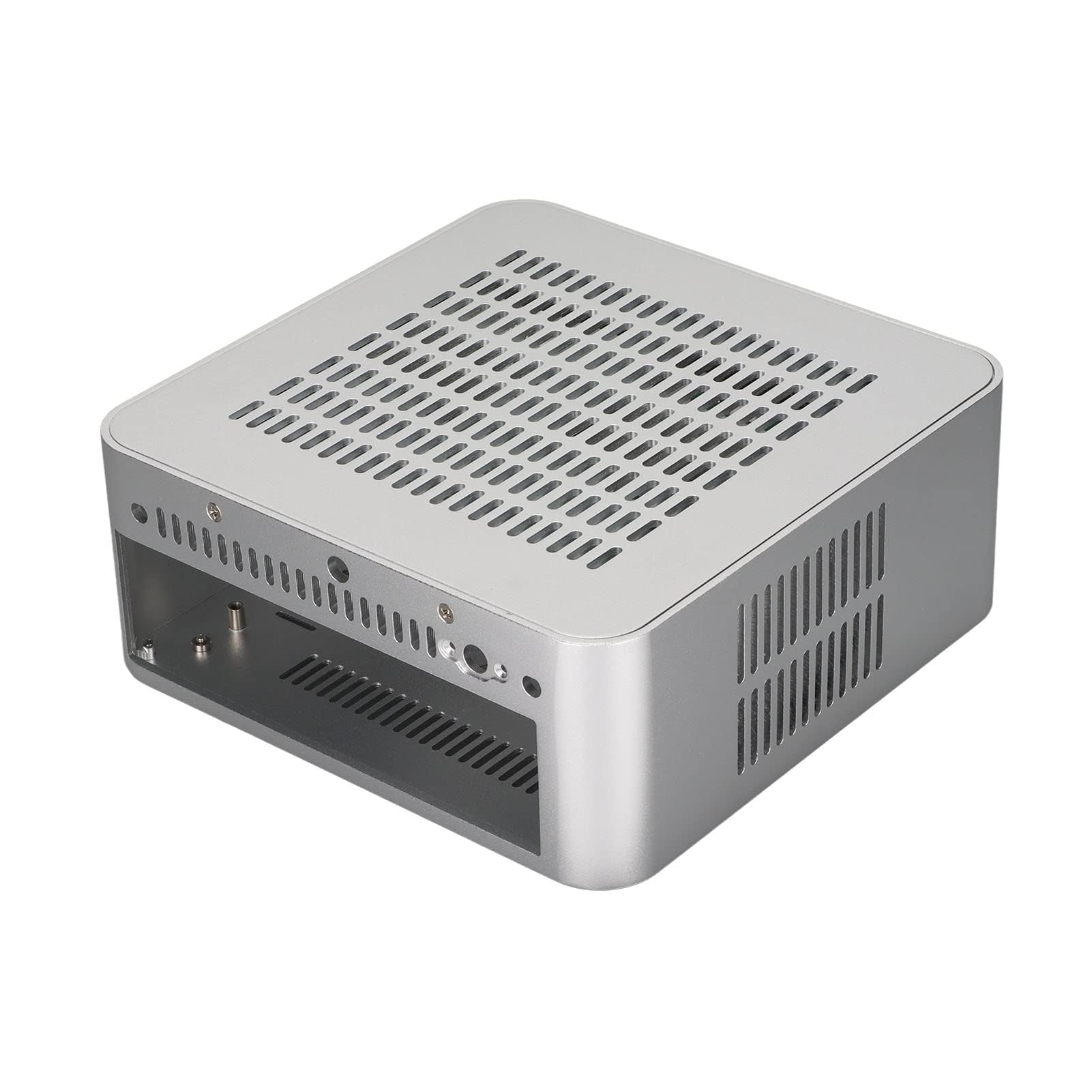 Custodia per Computer Mini ITX, Custodia per PC da Gioco per Desktop per Computer Video Domestici, Computer per Hotel, Terminali Self-Service, Buona Dissipazione del Calore