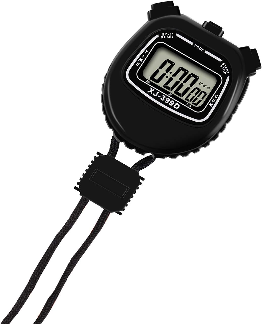 Pgzsy Digital Stopwatch Timer, Large Display Waterproof Stopwatch for Referee, Coach, Match.