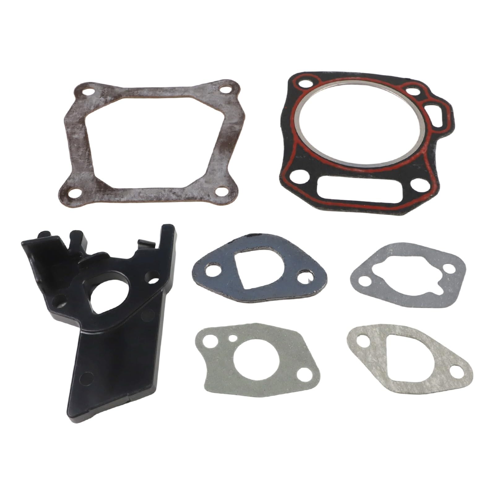 ZYNCUE 1 Set Testa Cilindro Assemblea Ricambio Per Gx160 E Gx200 Motori Valvola Molla Isolante Testa Cilindro Guarnizione Trimmer Copertura Bobina Tosaerba Trimmer Carburatore Carb