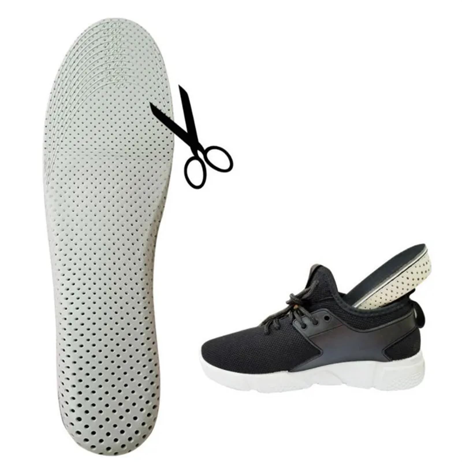 Solette per aumentare l'altezza 3 Paia Di Modelli Aumento Altezza In Memory Foam Sottopiede 2-4 Cm Solette Sportive Rialzate Ultraleggere Traspiranti For Uomo Donna Inserto For Scarpe(Height 3 cm)