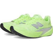 New Balance Womens FuelCell Rebel V5 Running Shoe, Lab Green/Silver Metallic/White, 8 M