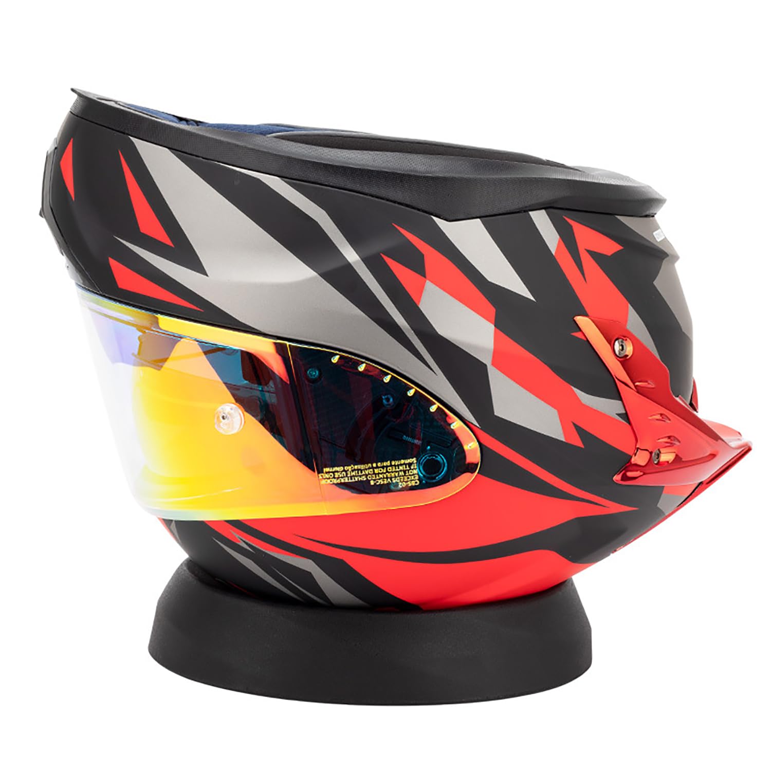 Porte-Casque Moto, Base d'affichage multifonctionnelle pour Casque, Support Universel Antidérapant, Donut de Rangement et de Présentation pour Garage, Atelier ou Salon