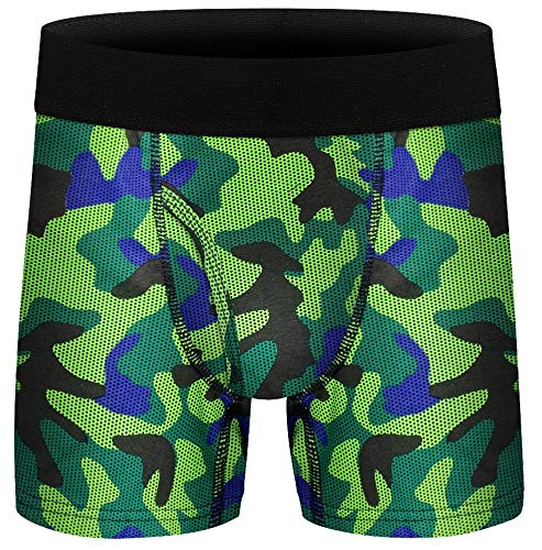 Conkend Boys Boxer Briefs Ultra Soft Tagless Cotton Underwear Breathable Sport Big Boy Boxer Briefs With Fly 5Pack 14-16 #TOP6