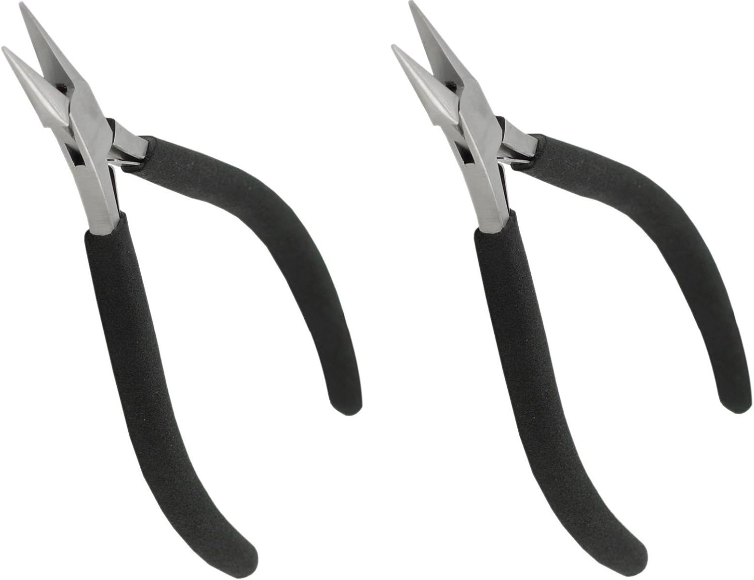 Beadalon Slim Chain Nose Pliers for Jewelry Making (2 Pack
