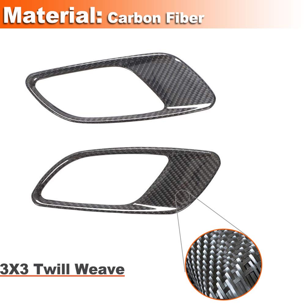 Black Gloss Front Bonnet Hood Vent Louvers For BMW E90 E91 E92 E93 M3 - Easy Install By MAG