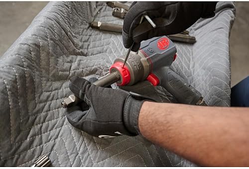 Miniatura 103 de Ingersoll Rand 2235TIMAX-O Llave de impacto neumática de 1/2 pulgada, torque de 1350 ft-lb, caja de martillo de titanio, retenedor de anillo