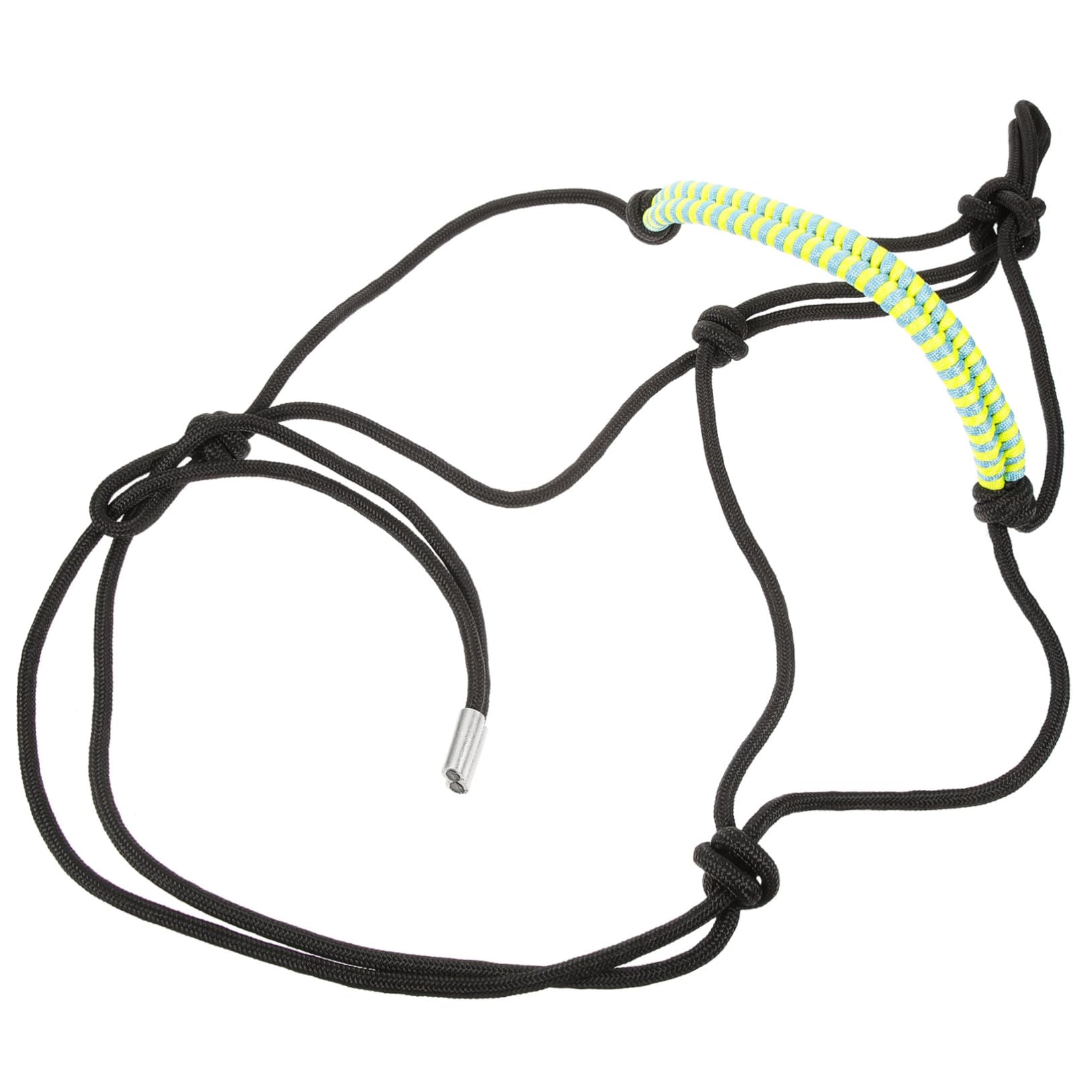 Cabestro de Cuerda para Caballo, Ajustable, Negro, Nylon, 1 Pieza