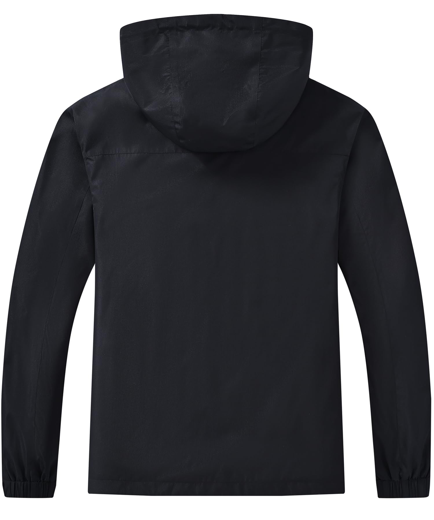Huayuzh Regenjacke Herren Wasserdicht Leichte Regenmantel Camping Wandern Atmungsaktiv Packbare Softshelljacke mit Kapuze