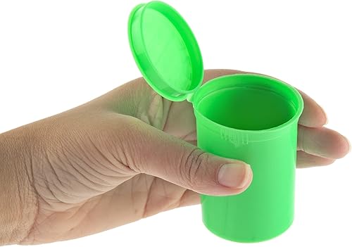 Miniatura 6 de Botellas Pop Top Dram  (verde)  30 Dram  160 por caja  (2.75 pulgadas de profundidad x 1.87 pulgadas de ancho)  Suministros de embalaje