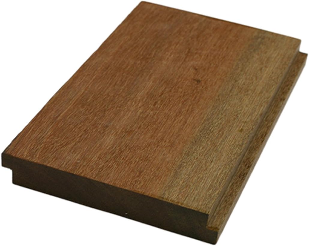 3810-19 19' x 1-1/8" x 7-3/8" Apitong Keruing Shiplap Flooring (Keruing,7" face, Std + Btr)