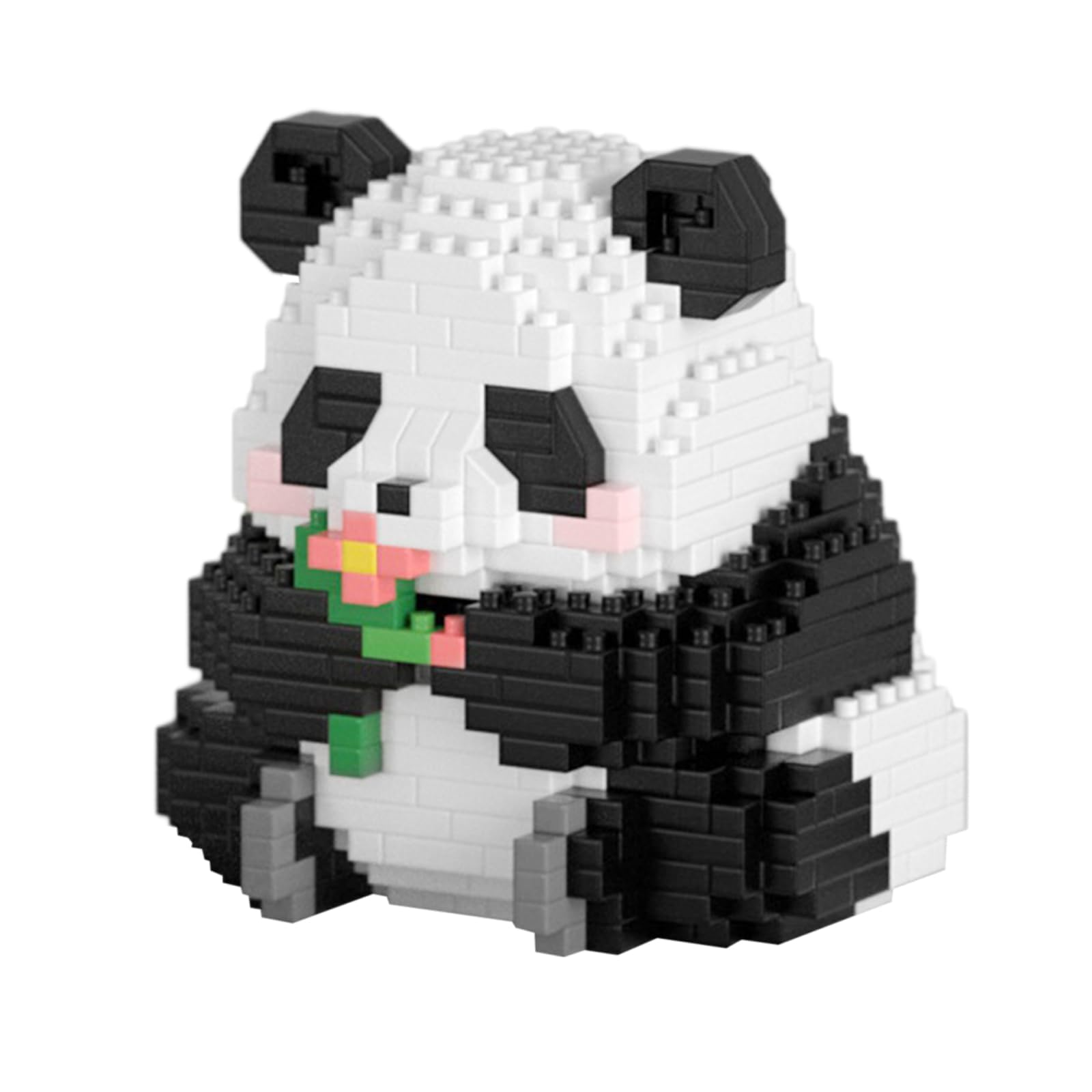 Excefore Micro Building Blocks Animal Set, 3 in 1 Panda Mini Building Blocks, DIY Mini 3D Building Toy Bricks, 720 PCS Micro Mini Panda Building Toy Bricks for Adults, Kids