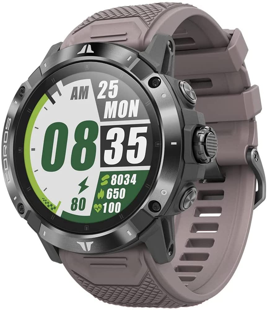 COROS VERTIX 2 GPS Adventure Watch with Global Offline Mapping, Dual Frequency GPS, Sapphire Crystal Diamond Coating and Titanium Bezel, BLE, Strava and TrainingPeaks-OBSIDIAN