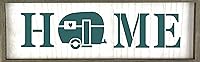 Vista 4 de 6" x 24" Home Stencil Camper Motor Home Campground DIY Craft Signs Joanie Art