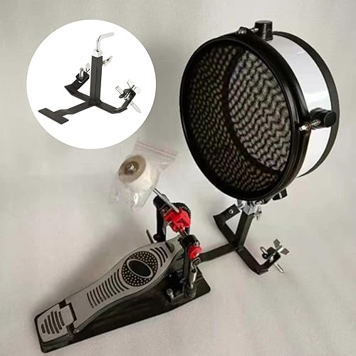 Miniatura 7 de Almencla Pedal de cencerro Soporte de pie Accesorios ajustables Pedal de cencerro para soporte Sala de práctica