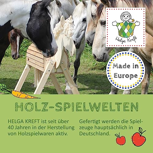 Stelzen für Kinder mit Hufeisen-Design von Helga Kreft