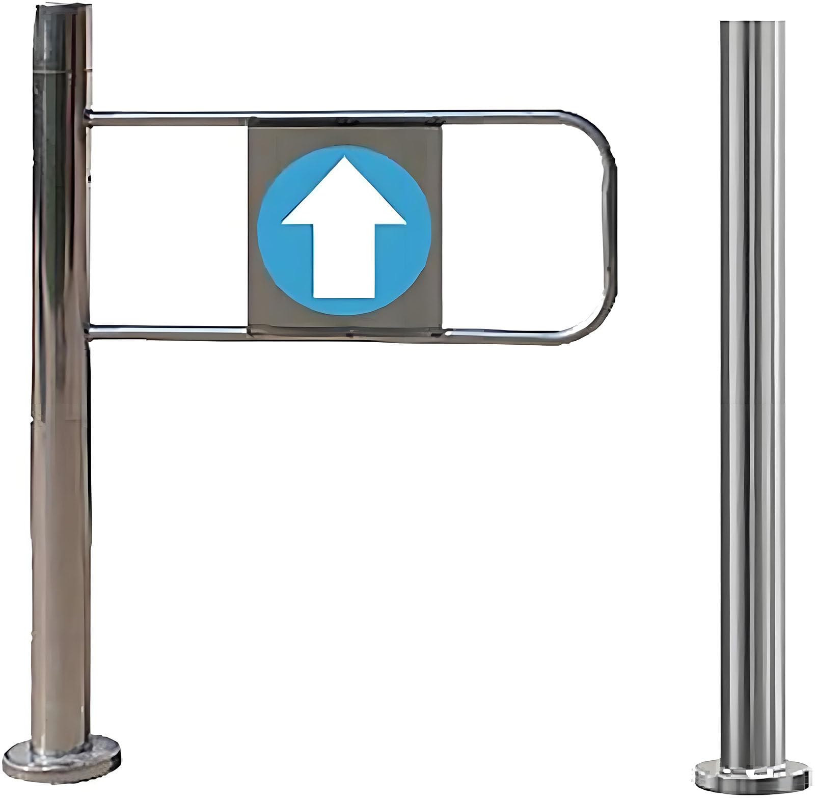 Swing ty Gate- Barrera metálica con apertura de resorte de 90° para bibliotecas Supers, tiendas minoristas y espacios públicos. Soluciones mejoradas de ty & control