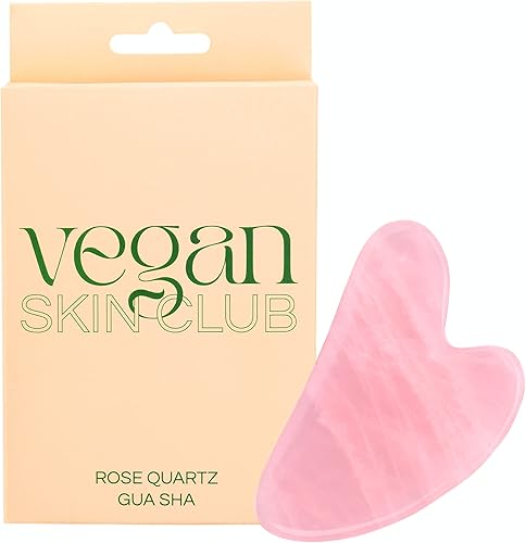 Piedra Gua Sha de cuarzo rosa  Herramienta de masaje natural para el cuidado de la piel para mujeres  Escultor facial de bienestar y masajeador con