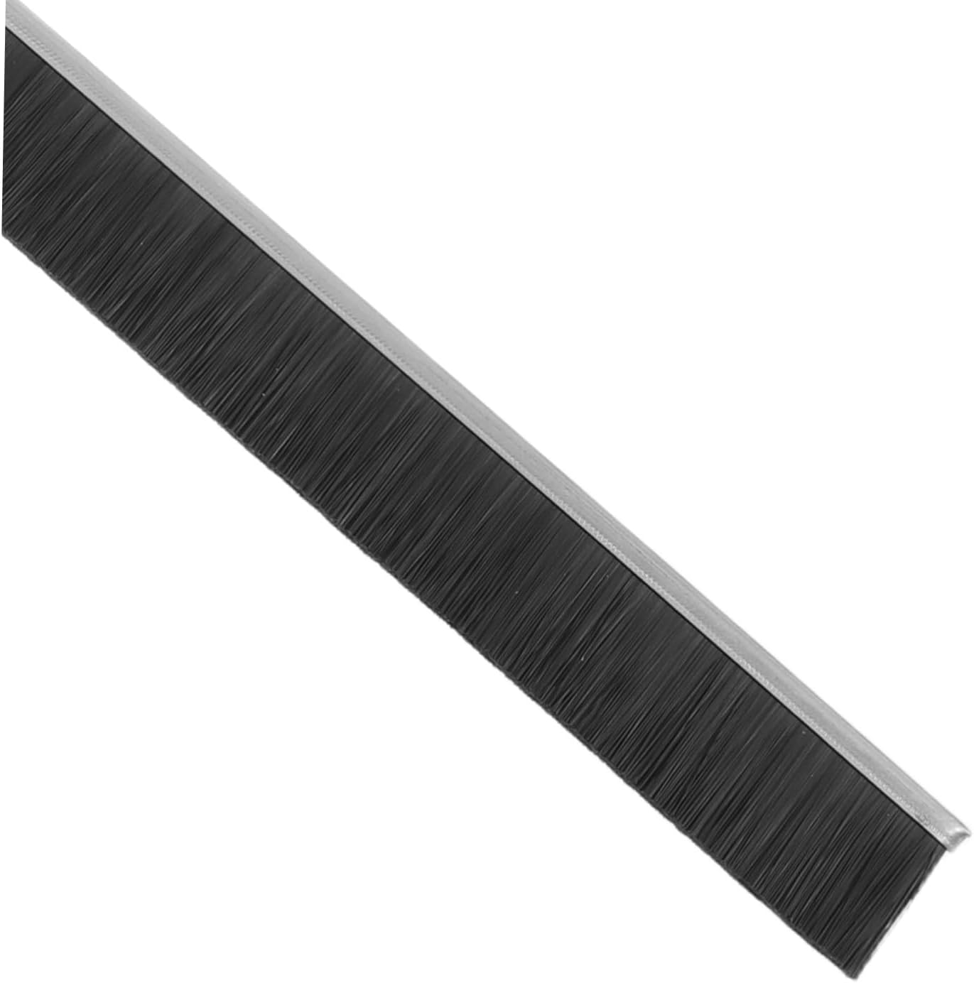 LABRIMP 2pcs Under Door Seal Strip with Flexible Bristle Design, Dust Blocker and Wear-Resistant Glass Shower Door Sweep for Living Space Indoor Floor Gap Protection