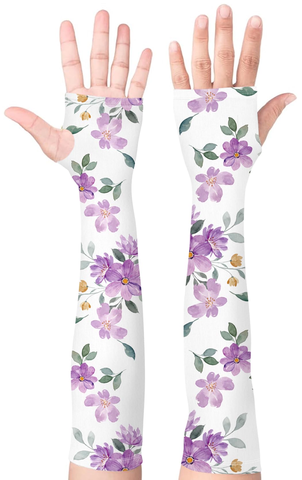 Gardening Sleeves for Women UV Sun Protection with Thumb Hole Anti-Scratch