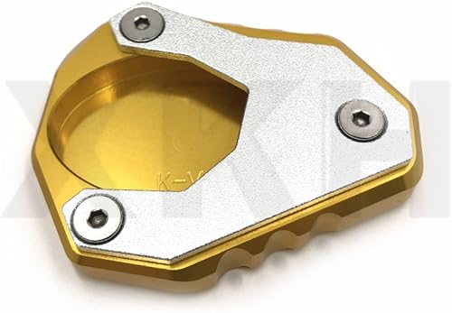 XKH - Soporte lateral para soporte de patatas extensible para Kawasaki Versys 650 2015-2018