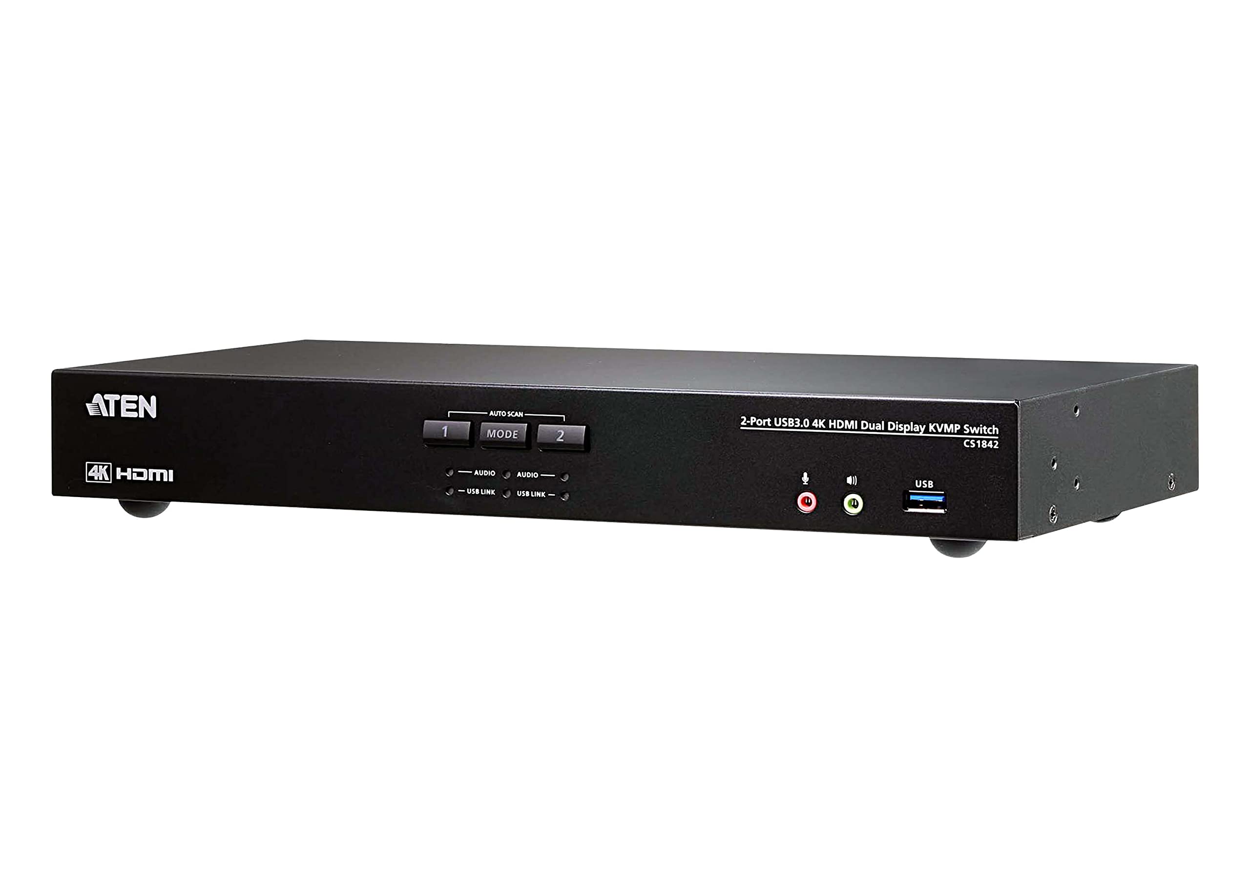 Aten 2-Port Usb 3.0 4K Hdmi Dual Display Kvmp Switch