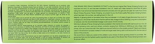 Miniatura 3 de Vial rojo Panax Ginseng Extractum Prince Of Peace 30