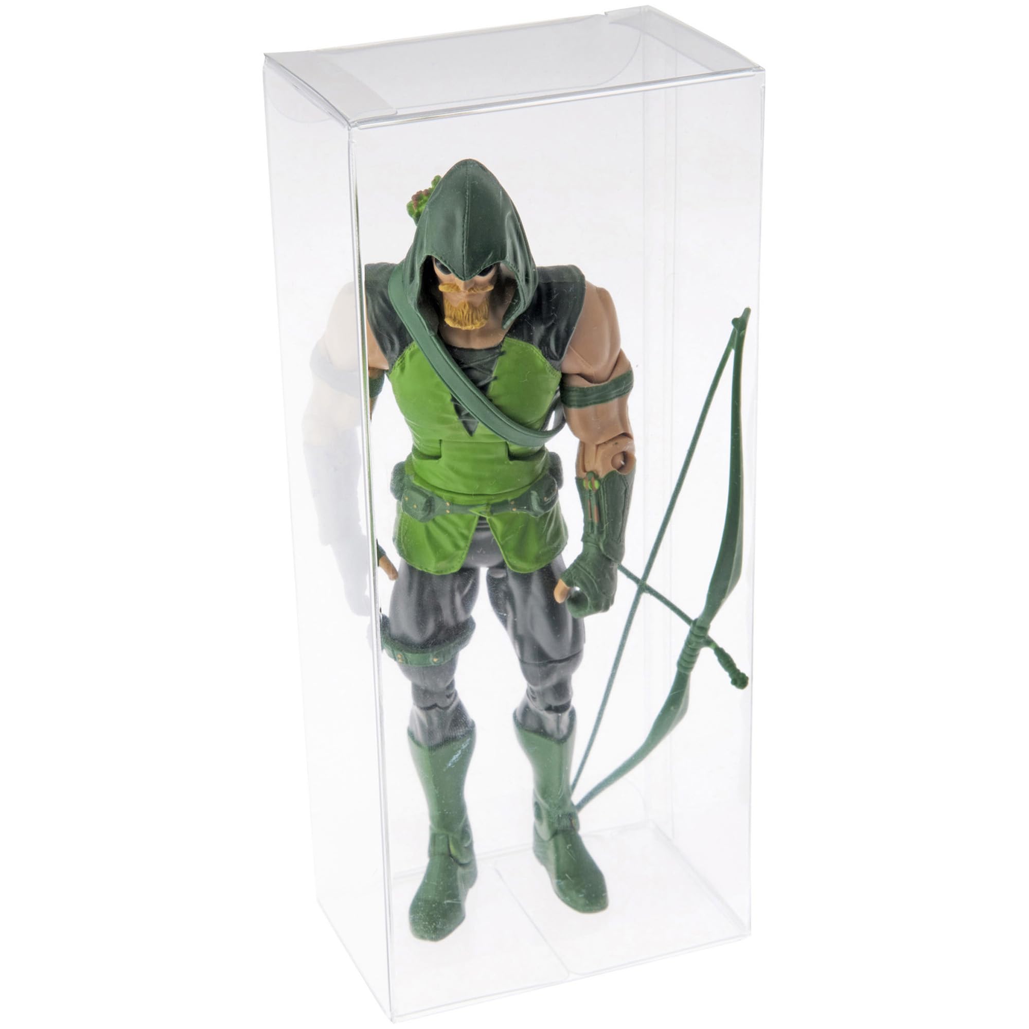 Plymor Clear Folding Action Figure Storage / Display Protector Box, 3
