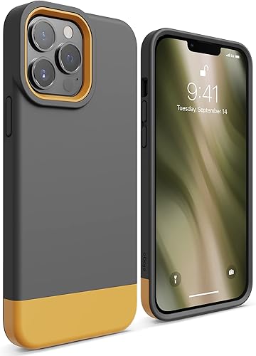 elago Funda Glide Armor diseñada para iPhone 13 Pro Max, protección contra caídas, funda protectora de TPU a prueba de golpes, piezas mejoradas a