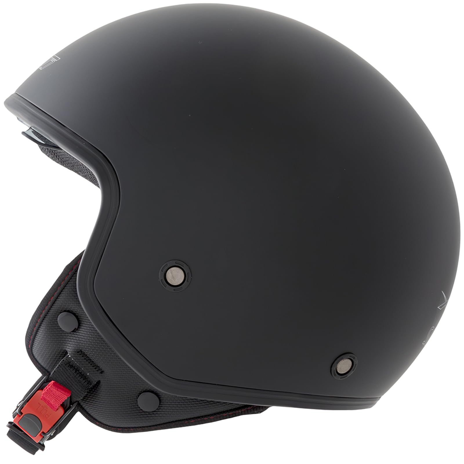 Casco Jet Scooter Moto Omologato ECE 22-06 Visiera Parasole Nero Opaco M