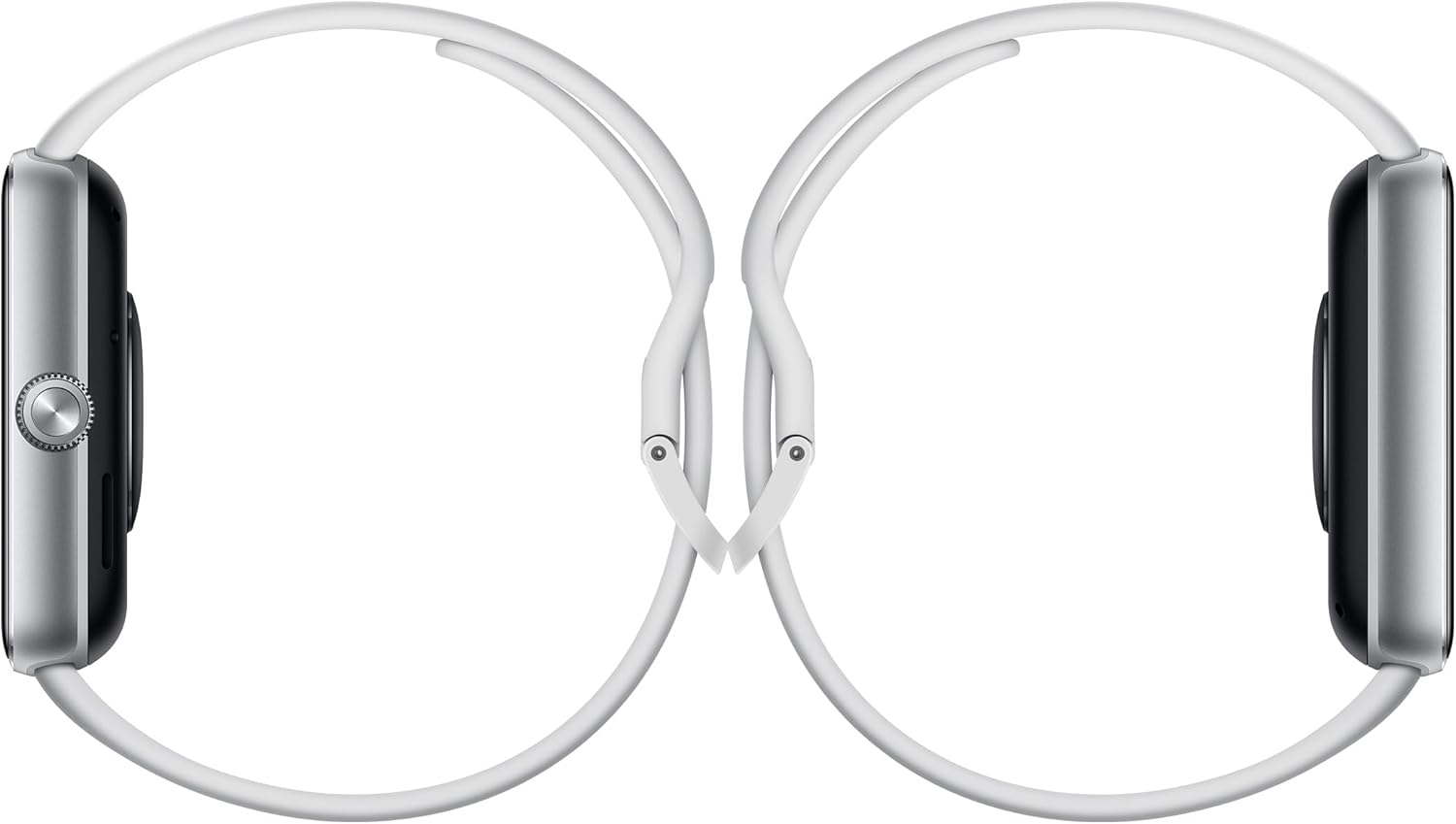 Back of the Xiaomi Redmi Watch 5 showing charging contacts and sensors.