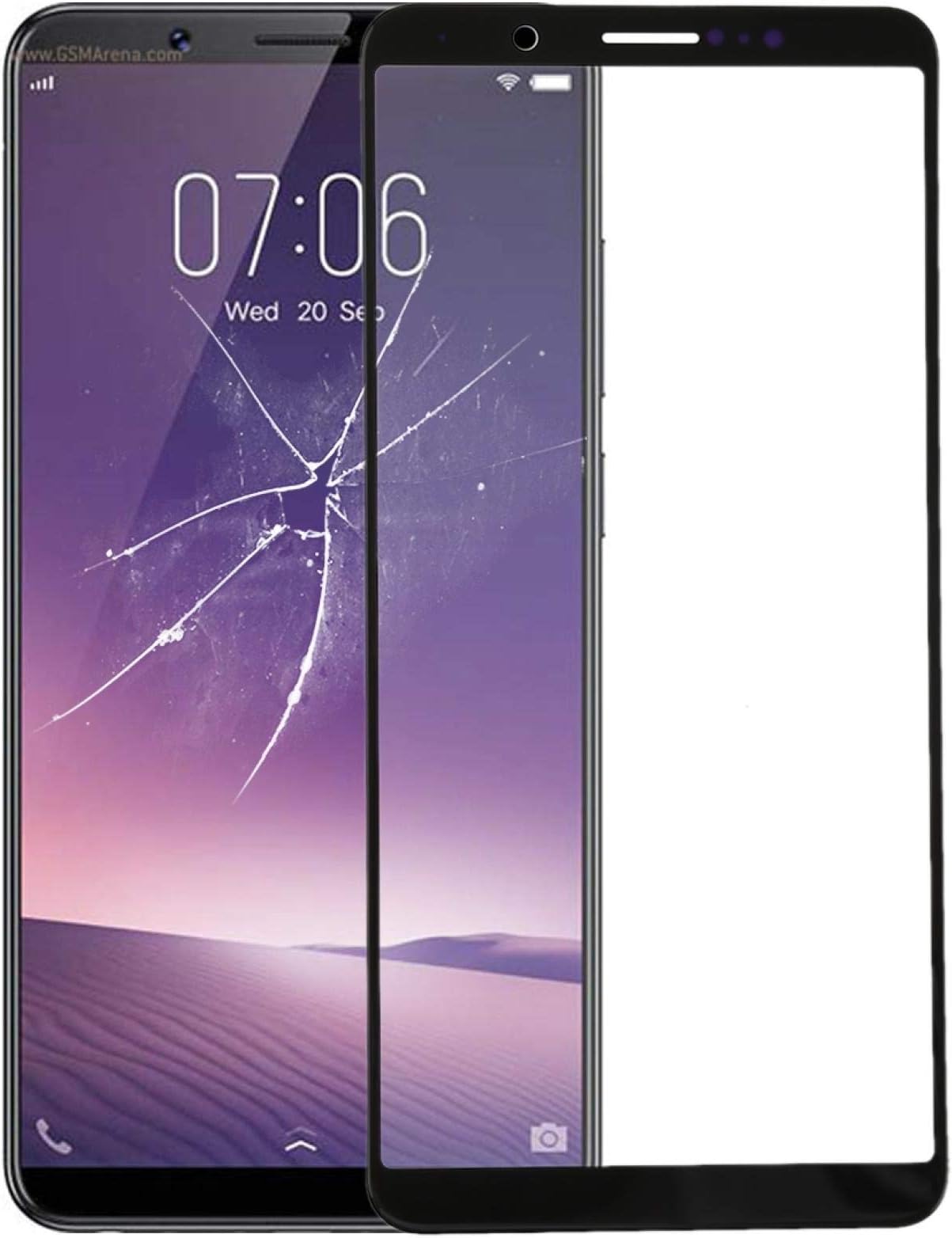 WEI SHENG LI vivo Replacement Parts Front Screen Outer Glass Lens for Vivo Y79 Mobile Phone Accessories