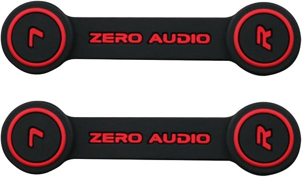 ZERO AUDIO Headphone Clip Black ZA-HPC-KR 2 Pack