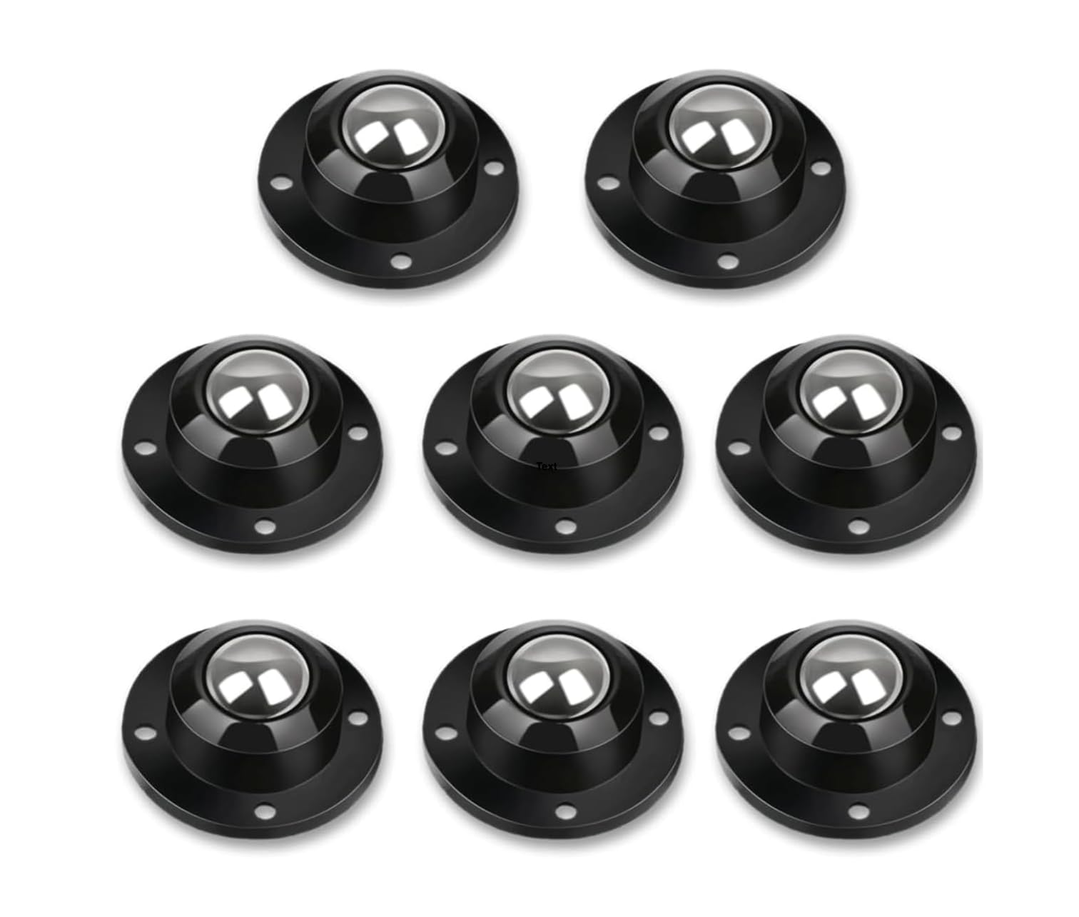 LEEGUN (Set of 8) Big Caster wheel -360° Swivel wheels for Furniture moving, Heavy duty Furniture moving Wheels for Tables, Chairs, Appliances. 200Kg Loading capacity - (8, Black) Large size. (B0D8KWS7R5) Amazon Price History, Amazon Price Tracker