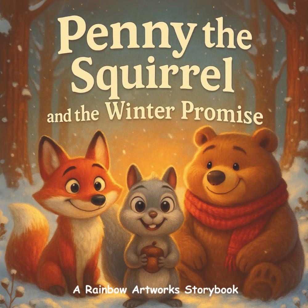 Penny the Squirrel and the Winter Promise: A Children’s Book About Teamwork, Kindness, Sharing, and Planning Ahead (Moral Stories for Kids)
