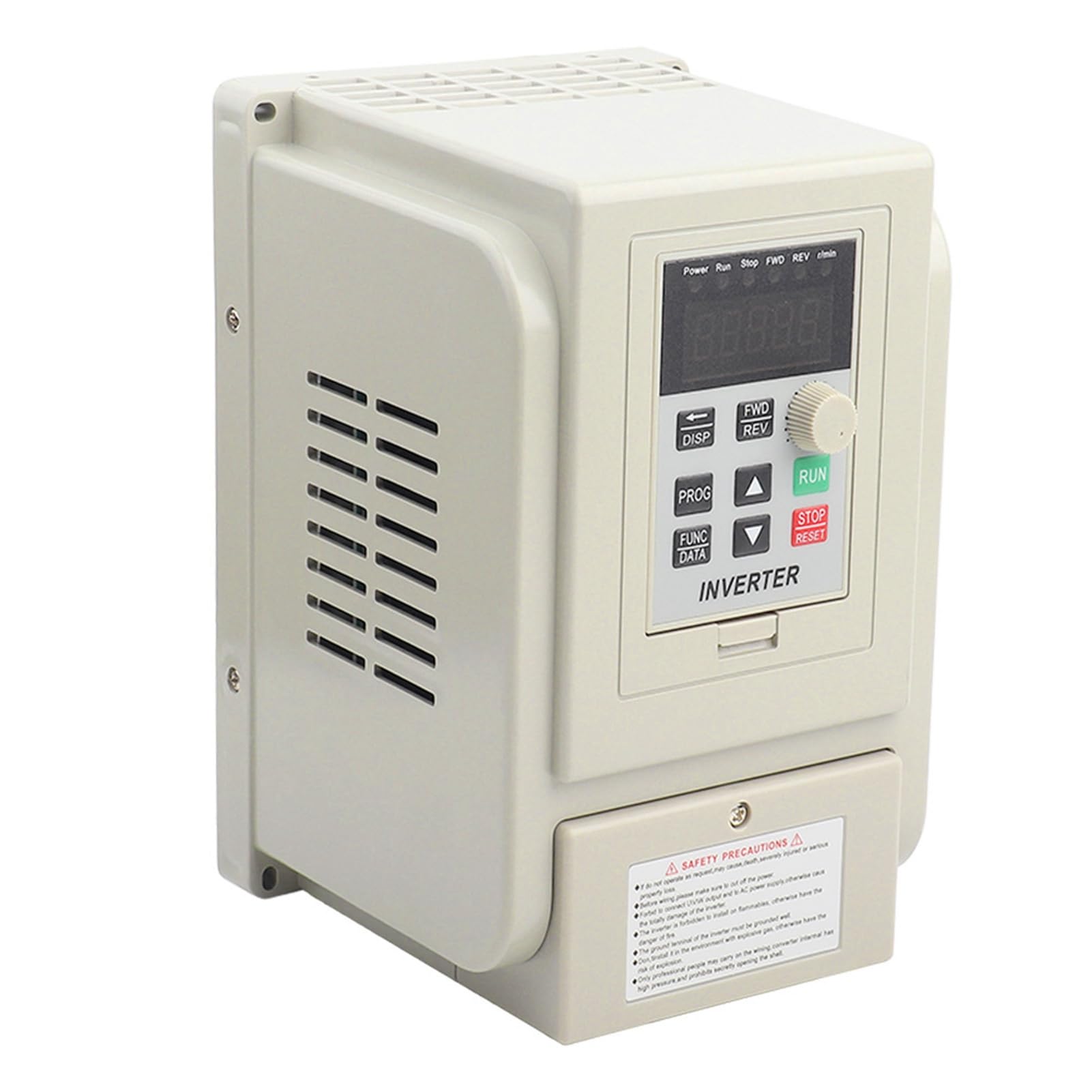 AT1-2200X Contrôleur de Vitesse d'Entraînement à Fréquence Variable Single-Phase 220V AC pour Moteur Triphasé de 2,2 kW