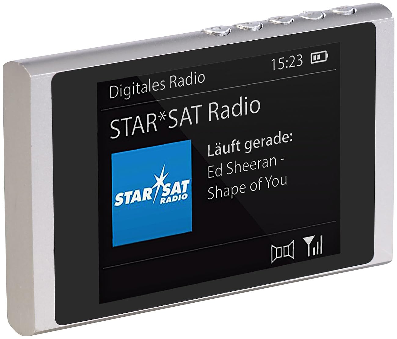 Radio de poche DAB+/FM rechargeable DOR-350.mini avec écouteurs [VR-Radio]