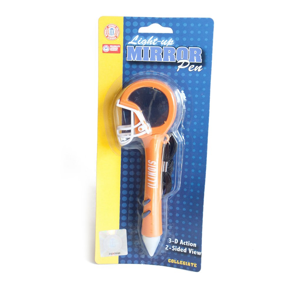 Illinois Fighting Illini Light Up Mirror Helmet Pen