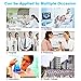 Sasairy Unisex Bata Médico Manga Larga Bata de Laboratorio Enfermera Sanitaria de...