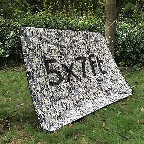 Bearhard 3.0 Heavy Duty Emergency Blanket, Emergency Tarp, Insulated Blanket, Thermal Waterproof Survival Space Blanket for Hiking, Camping, Camo