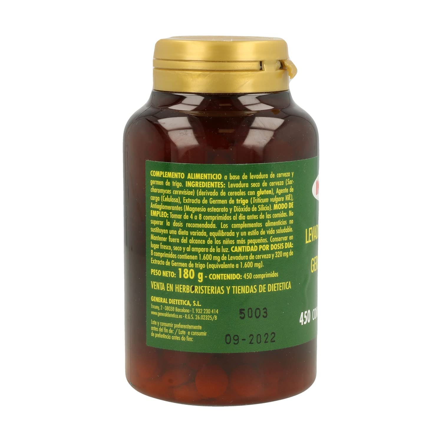 Lievito di birra + germe di grano 450 compresse