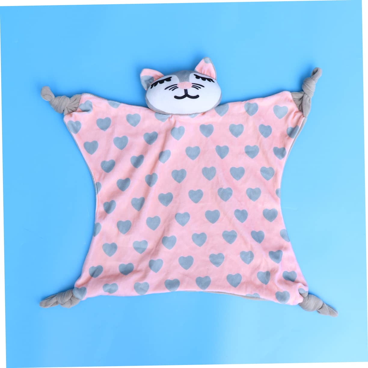 Abaodam 3 Pezzi Bavaglini Per Bambini Animali Di Peluche Giocattoli Per Gatti Giocattoli Per Neonati Nido Di Peluche Morbido