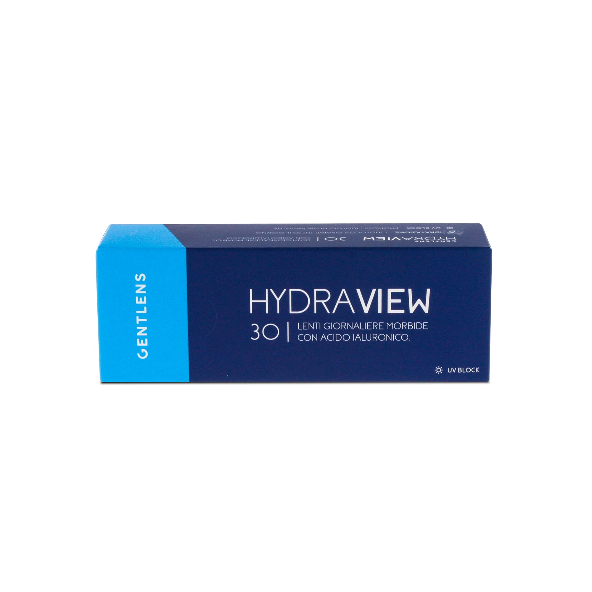 GentLens Hydraview 1 Day 30p - Lenti a contatto giornaliere morbide - (-3.00)
