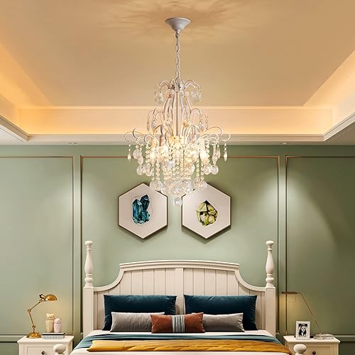 Miniatura 7 de WUZUPS Lámpara de techo colgante de 5 luces, lámpara de techo moderna para dormitorio, pasillo, bar, cocina, baño, 22.6 pulgadas de alto x 19.2