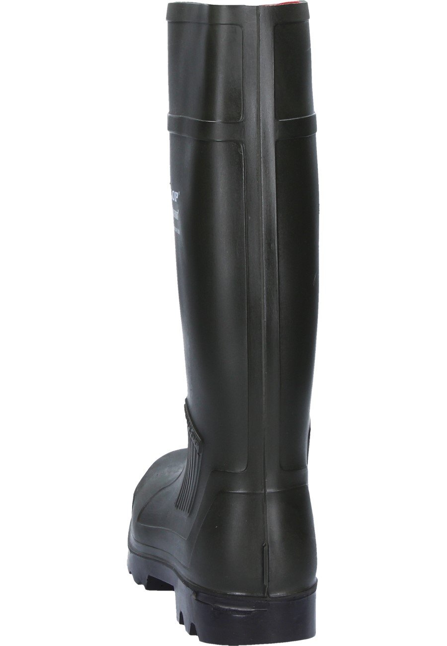 Dunlop Purofort - Botas de agua sin características de seguridad en color verde oliva, verde, 37 EU
