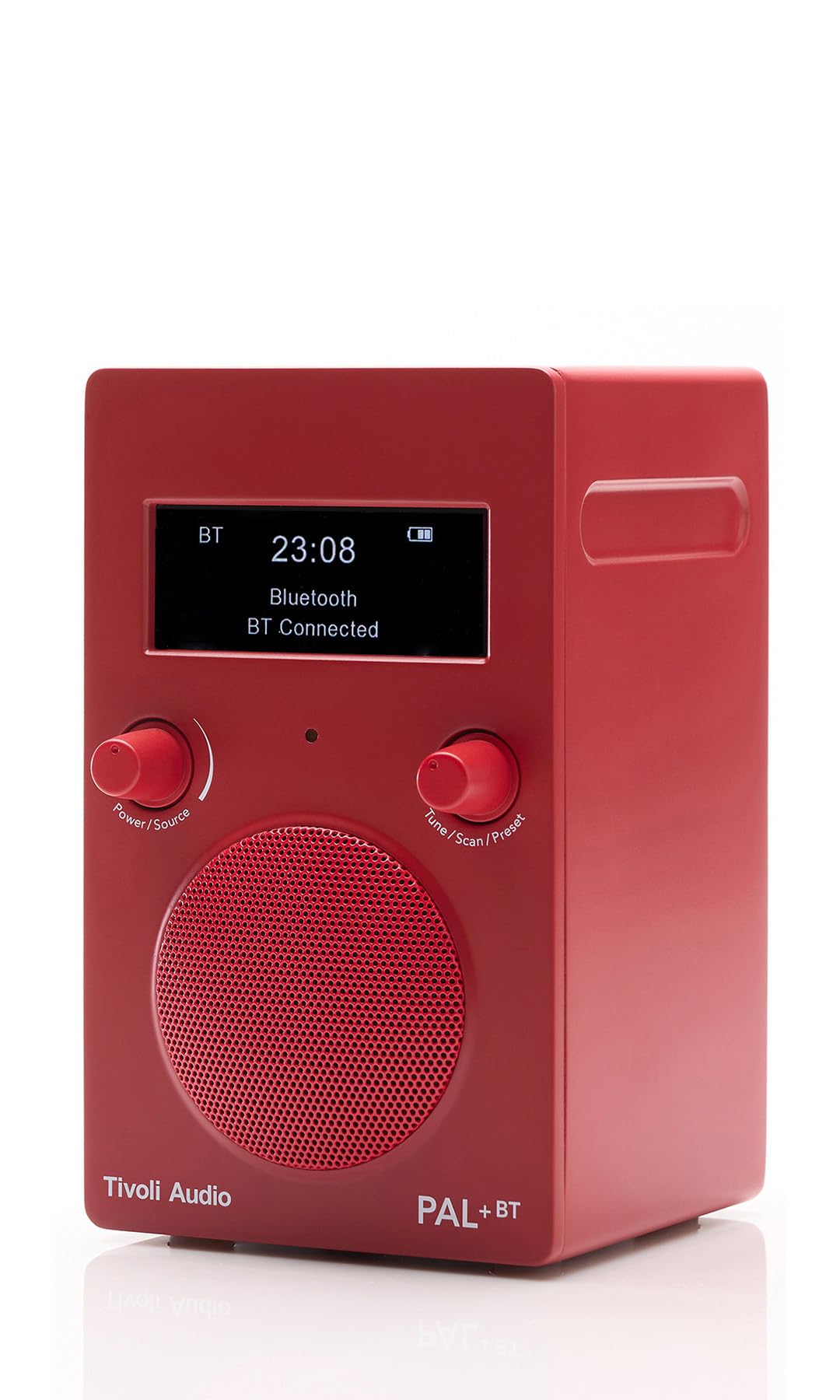 Tivoli Audio PAL+ BT (Gen 3) Radio FM Bluetooth Portable/USB-C (Red)