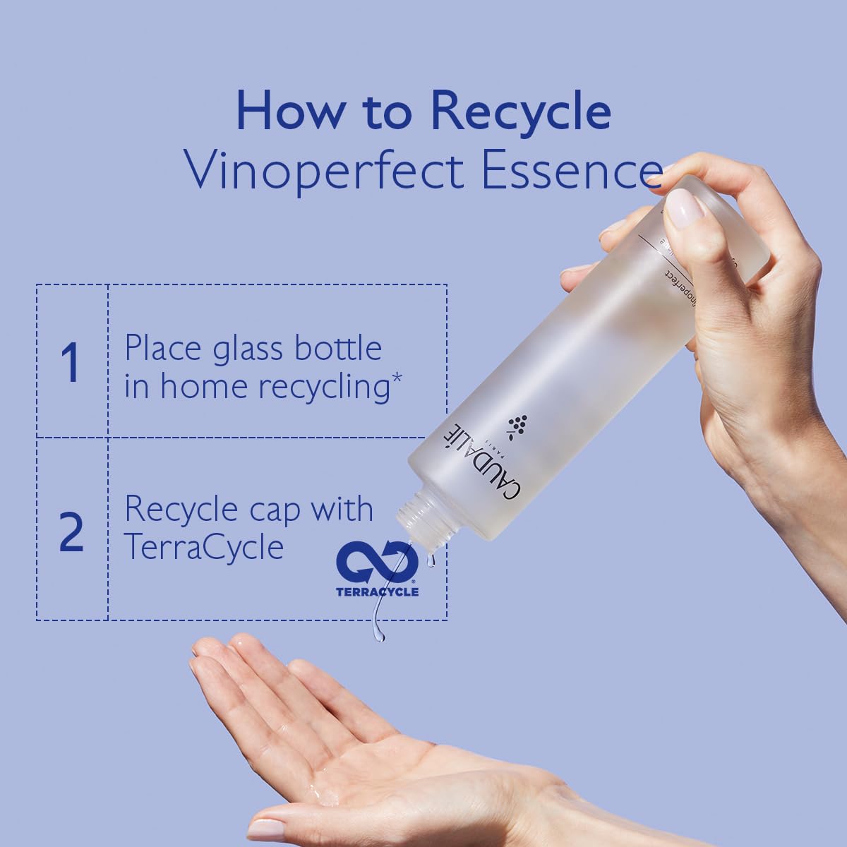 Caudalie Vinoperfect Brightening Essence, Glycolic Acid Exfoliating Toner for Radiance