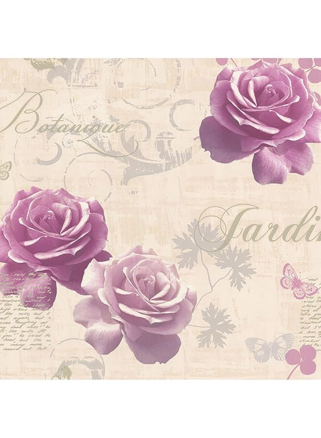 bpaS Blossom Paper Wallcovering 0.53x10Meter Brown