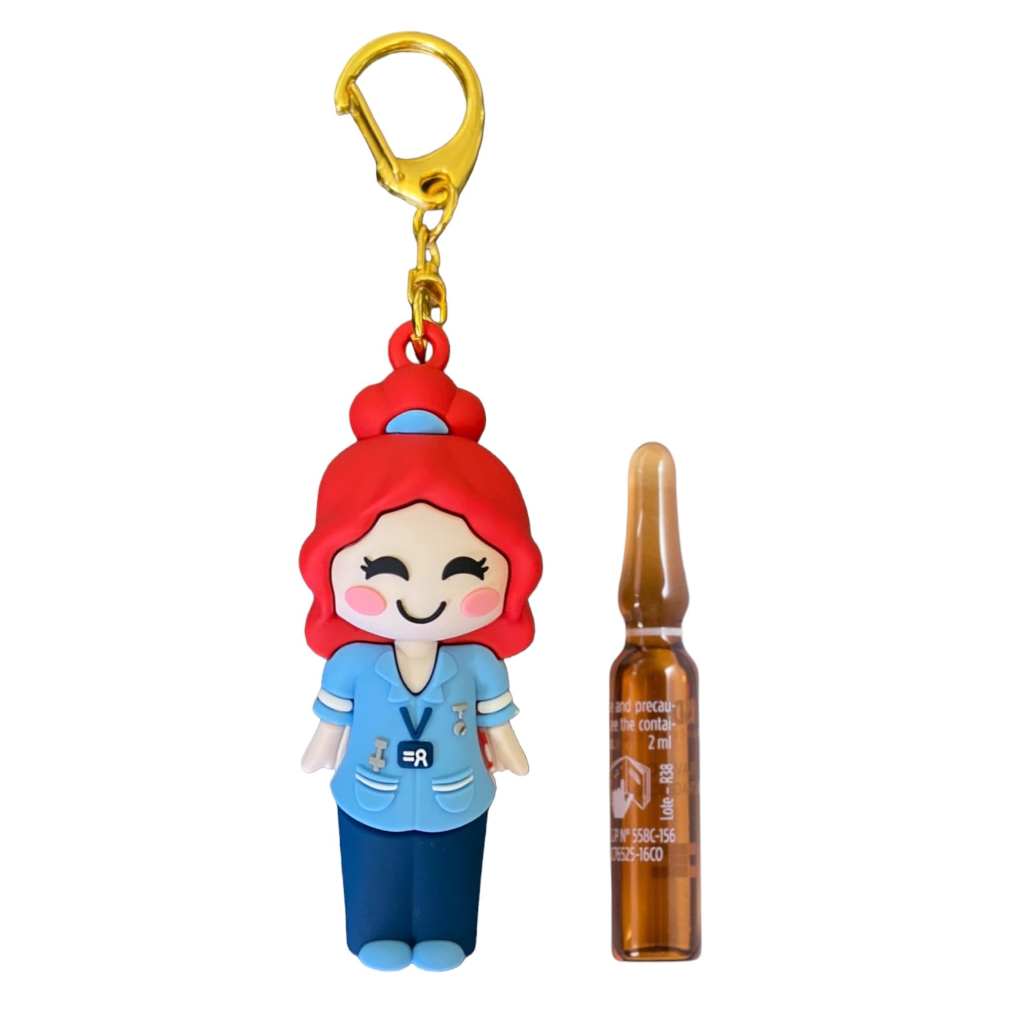 NHS Band 5 Ampoule breaker: Practical Keyring for Careful Professionals (Red)