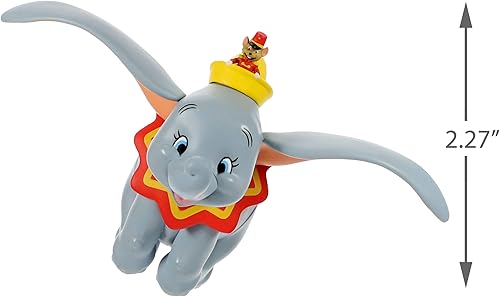 Miniatura 5 de Hallmark - Adorno de Navidad con fecha de 2019 de Disney Dumbo When I See a Elephant Fly