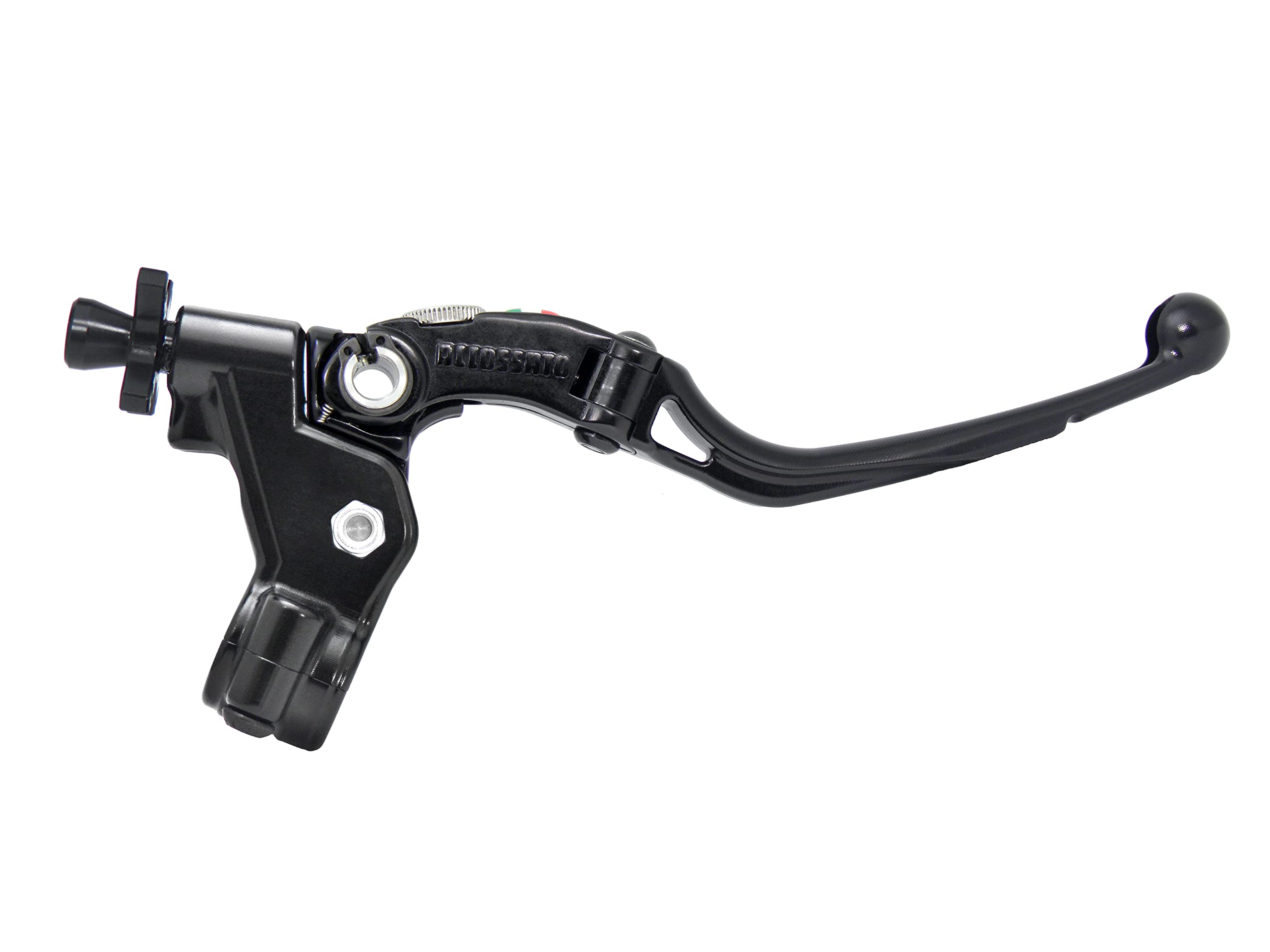 ACCOSSATO Commande d'embrayage à câble Racing avec Levier articulé coloré (Bouton+Levier+régulateur), avec Fixation Micro pour Yamaha YZF-R6 de 2005 à 2022 CC 600